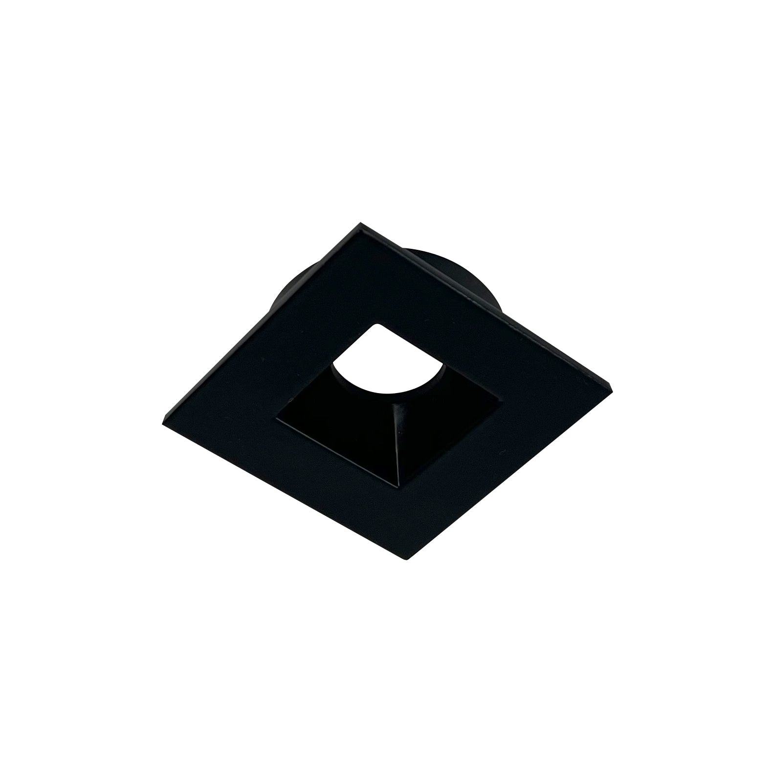 Nora Lighting NM1-PSDTBB - Recessed - Square Trim for NM1-PRDC, Matte Black finish