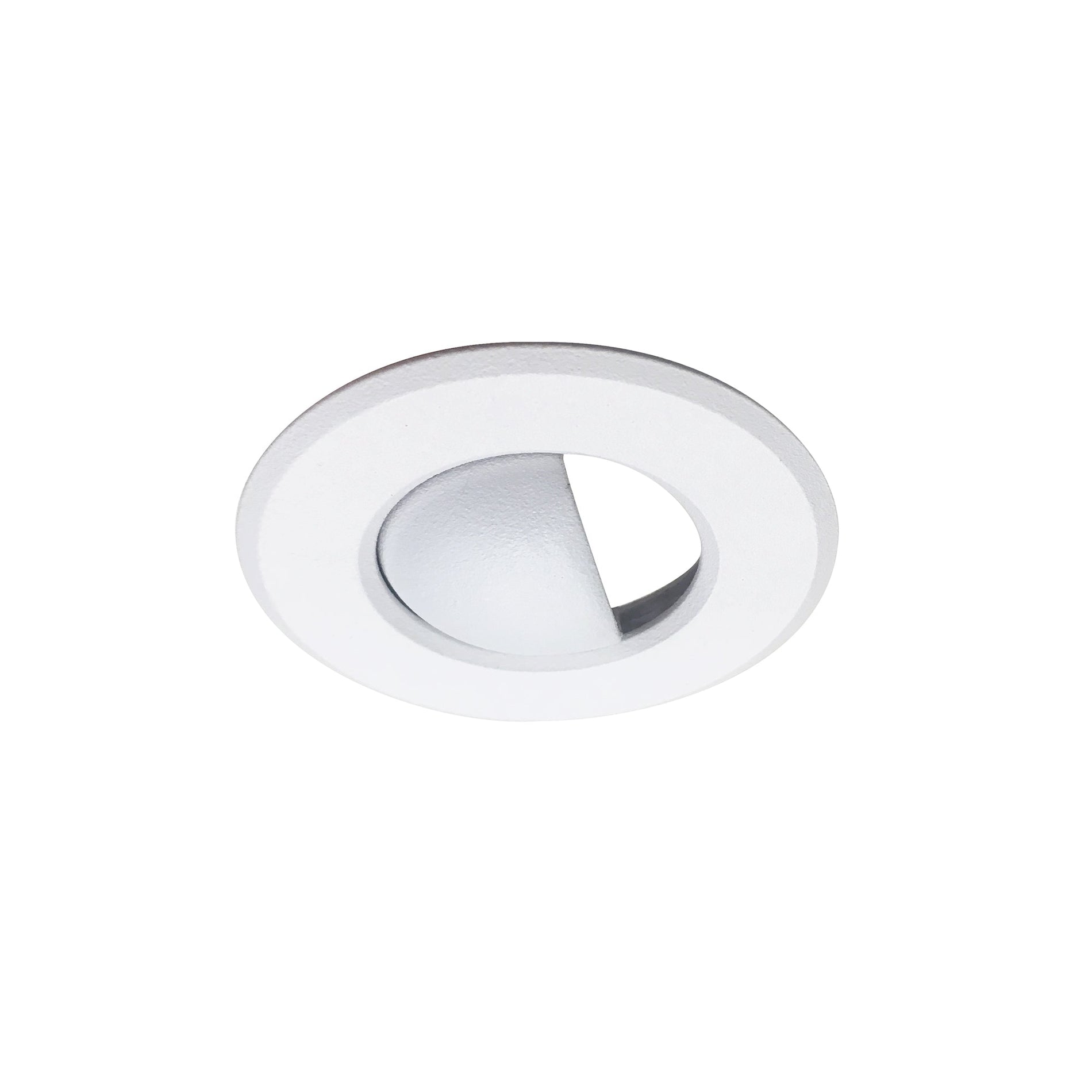 Nora NM1-RAEYELIDW 1 inch Round M1 Scoop Trim, White