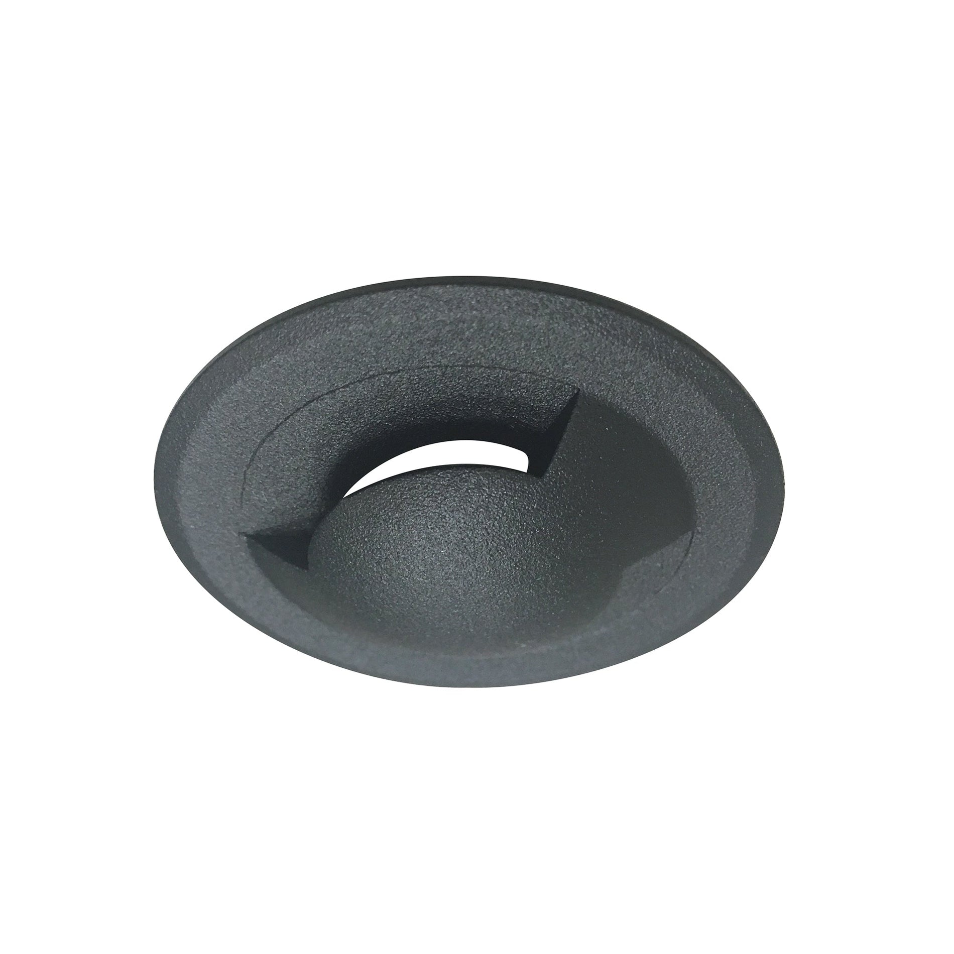 Nora NM1-RSSDB 1 inch Round M1 Stainless Steel Indicator Trim, Black