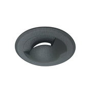 Nora NM1-RSSDB 1 inch Round M1 Stainless Steel Indicator Trim, Black