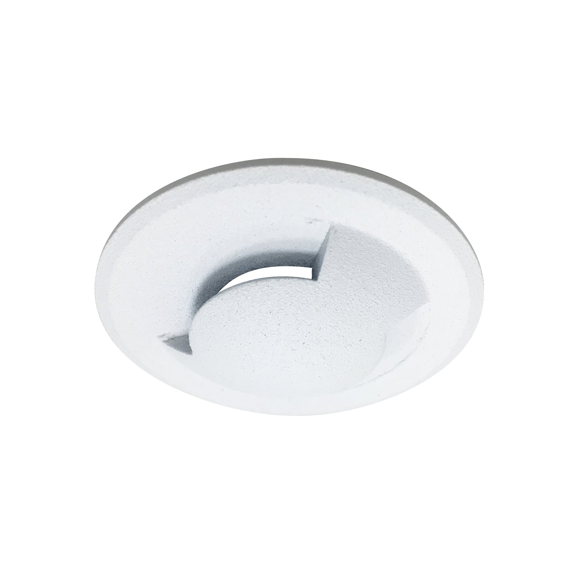 Nora NM1-RSSDW 1 inch Round M1 Stainless Steel Indicator Trim, White
