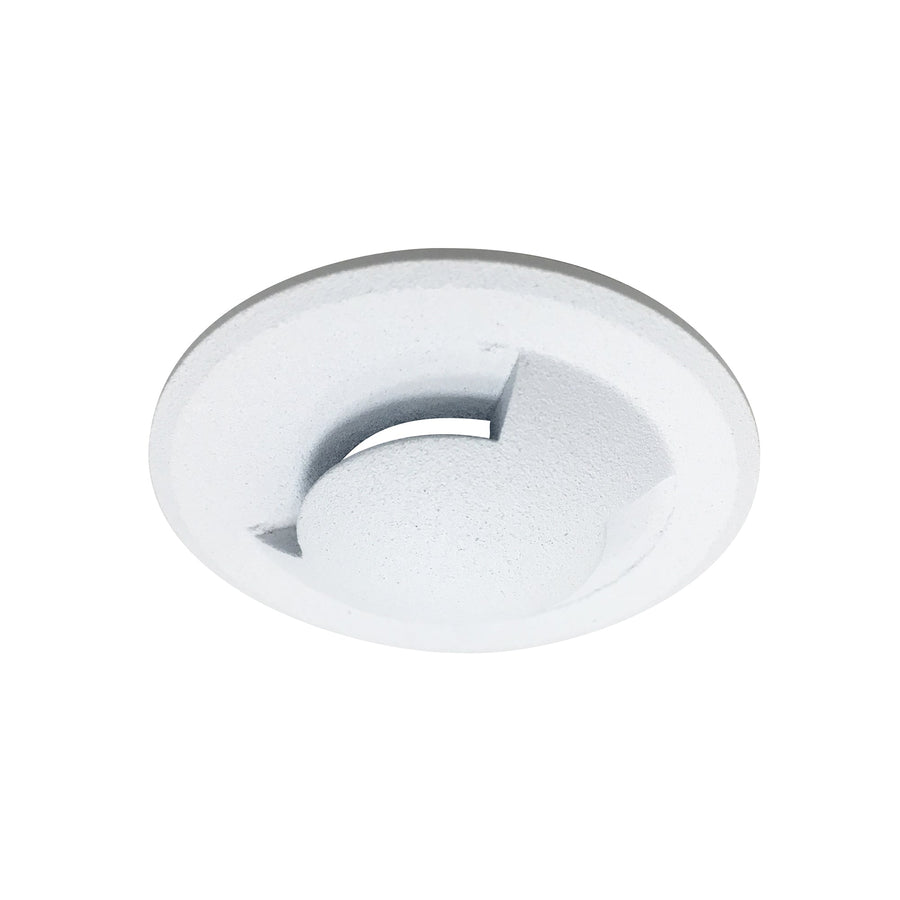Nora NM1-RSSDW 1 inch Round M1 Stainless Steel Indicator Trim, White