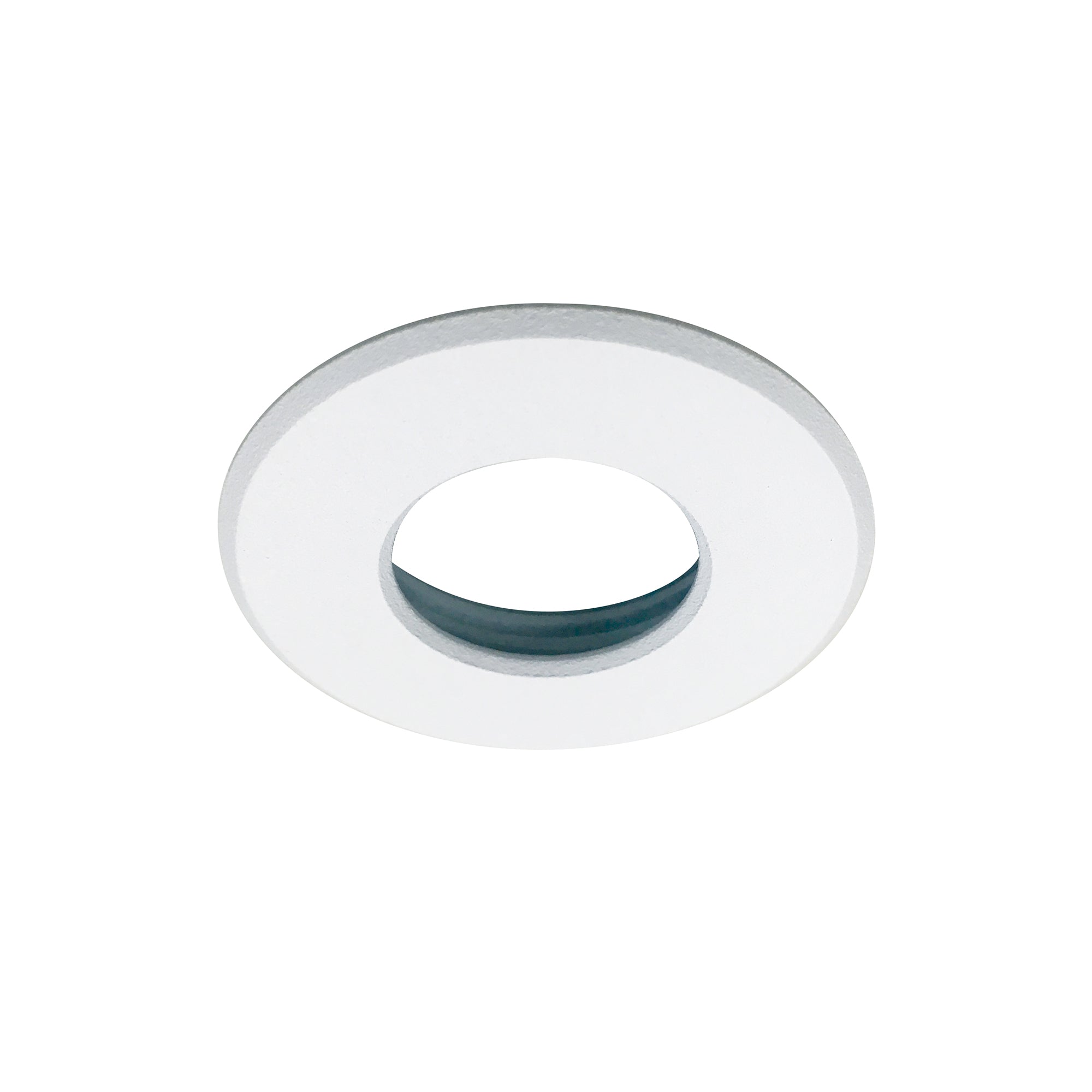 Nora Lighting NM1-RSSW - Recessed - 1 Inch Round M1 Stainless Steel Trim, White