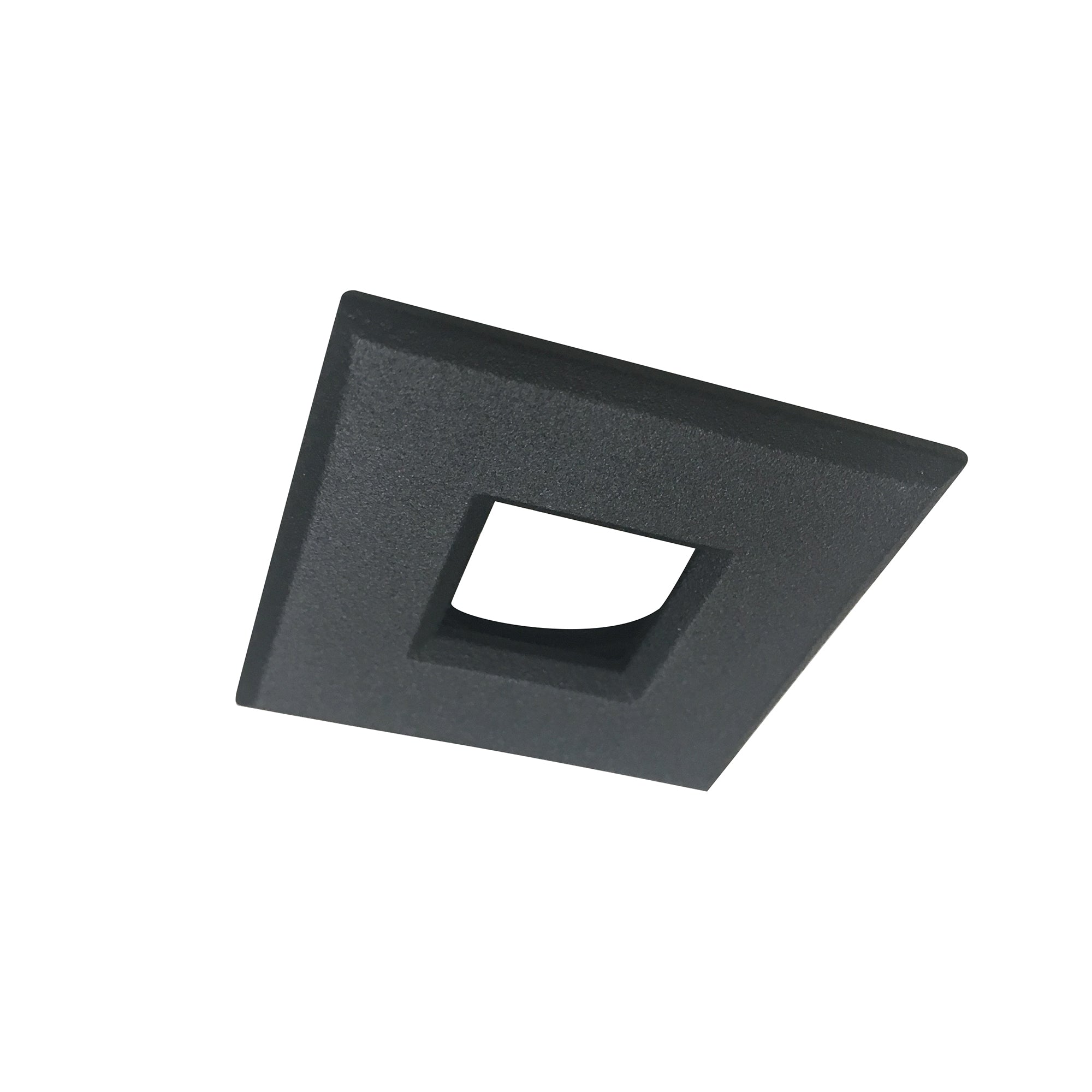 Nora Lighting NM1-SSSB - Recessed - 1 Inch Square M1 Stainless Steel Trim, Black