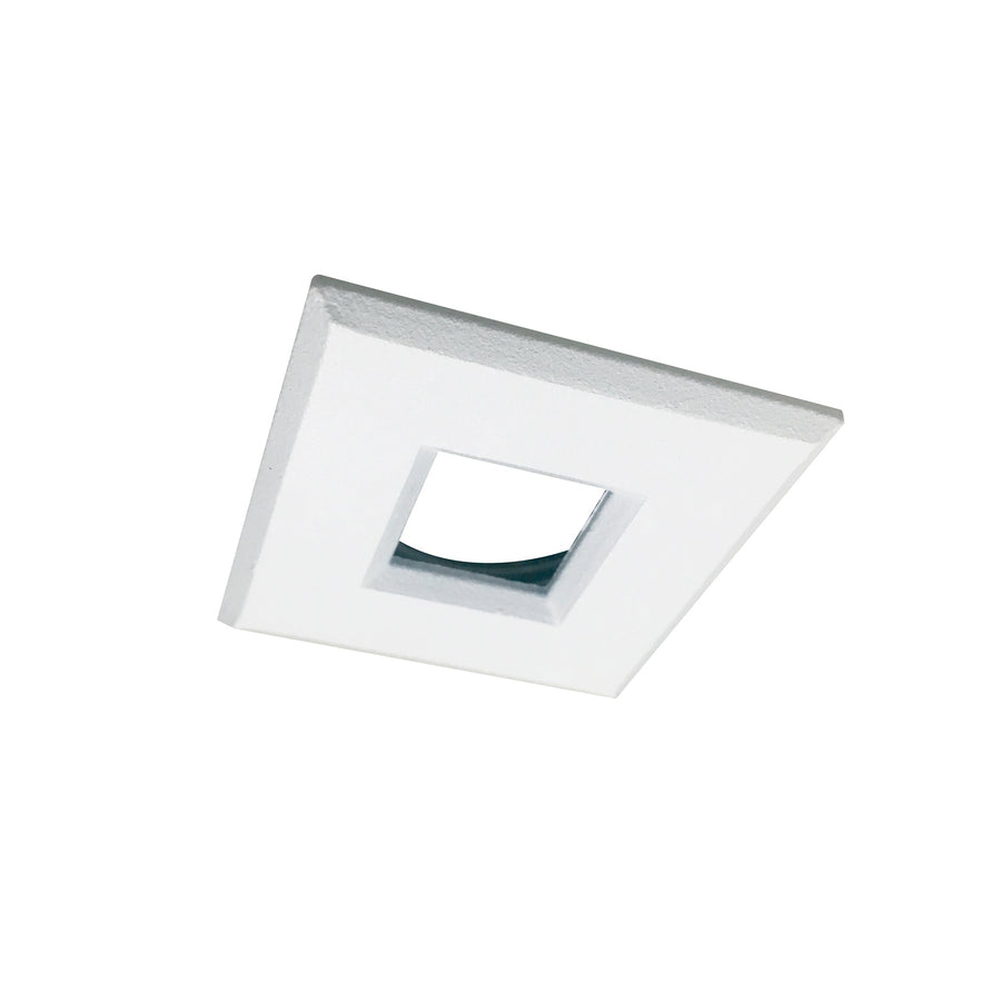 Nora NM1-SSSW 1 inch Square M1 Stainless Steel Trim, White