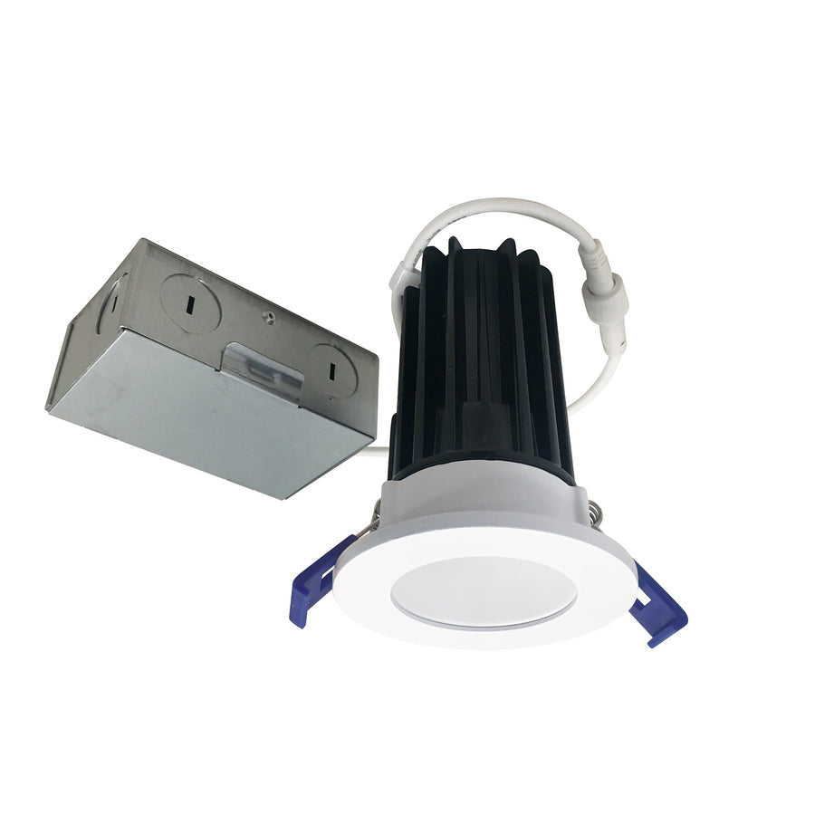 Nora NM2-2RDC8527MPW 2 inch M2 Round LED Downlight, 850lm / 10W, 2700K, 120V, Matte Powder White