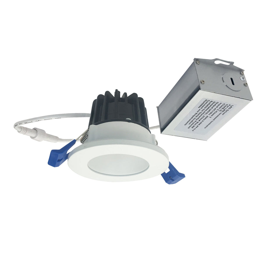 Nora NM2-2RDC6027MPW 2 inch M2 Round LED Downlight, 600lm / 8W, 2700K, 120V, Matte Powder White