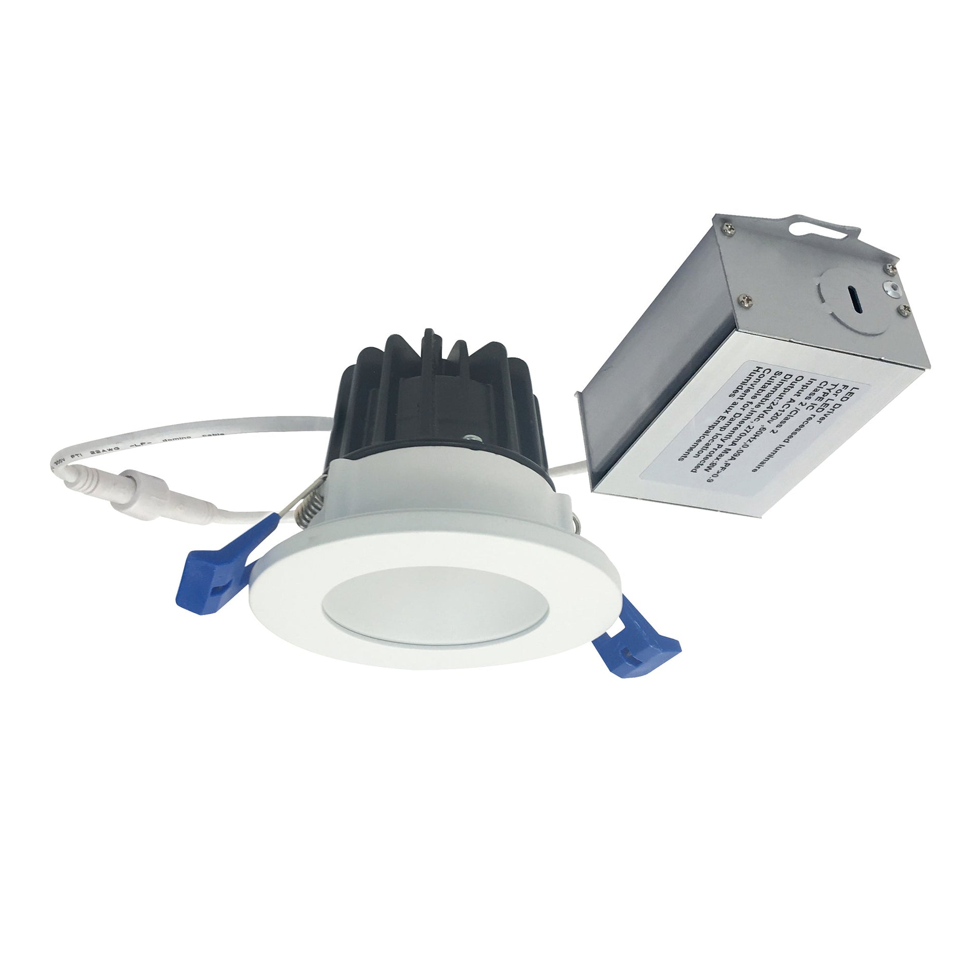 Nora NM2-2RDC6027MPW 2 inch M2 Round LED Downlight, 600lm / 8W, 2700K, 120V, Matte Powder White