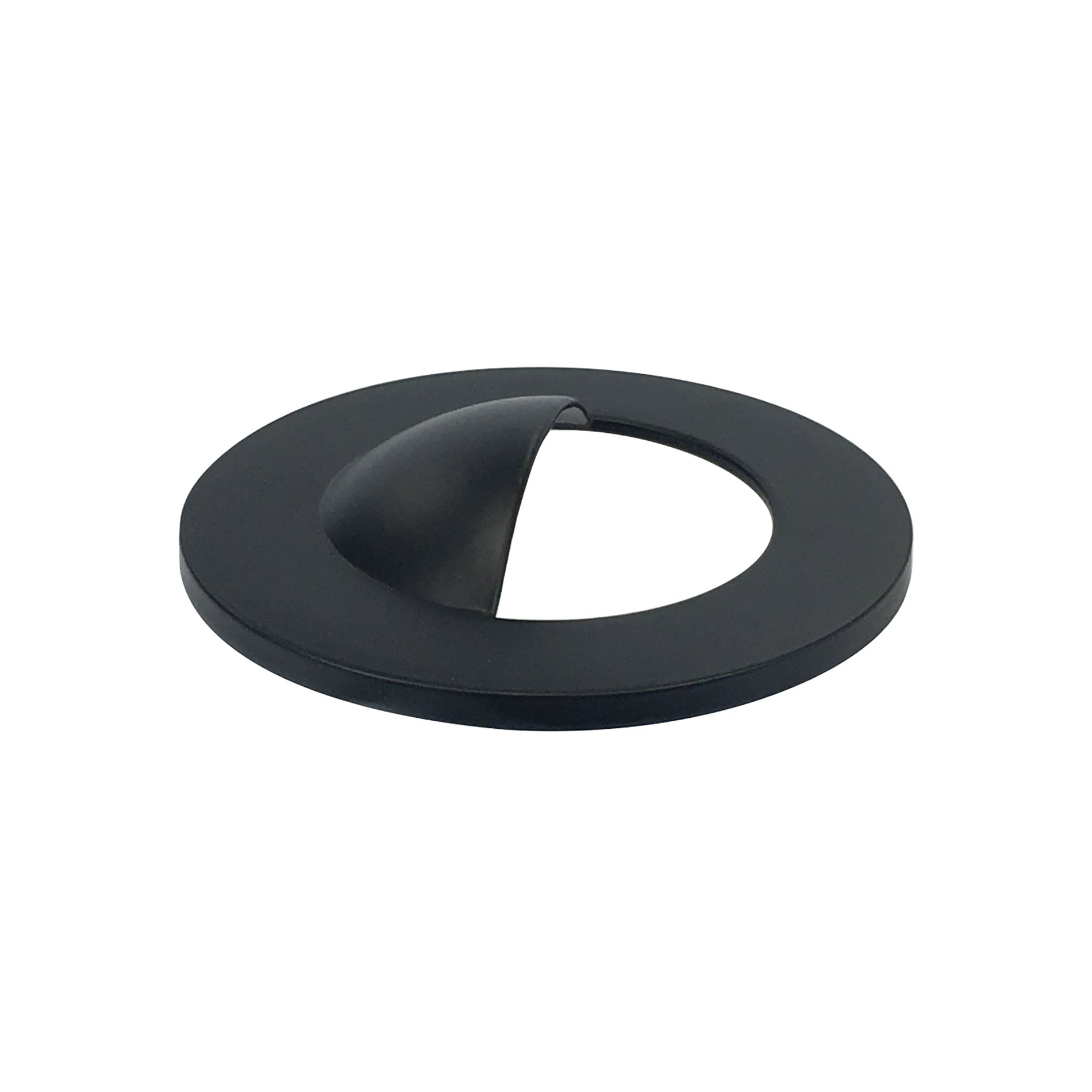 Nora NM2-2RWB Round Wall Wash Trim for NM2-2RDC, Matte Black