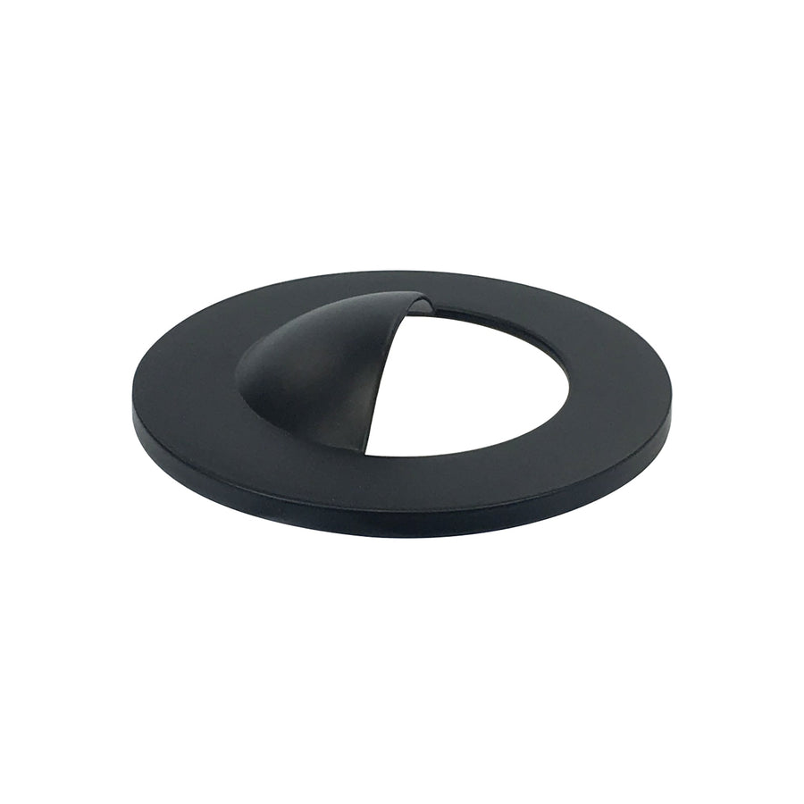 Nora NM2-2RWB Round Wall Wash Trim for NM2-2RDC, Matte Black