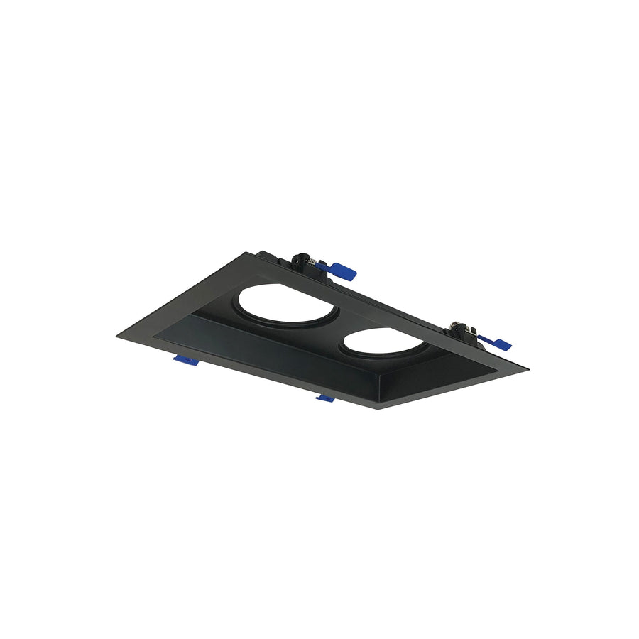 Nora NM2-MLS2BB MLS 2-Head Plate for 2 inch M2 LED Series, Matte Black