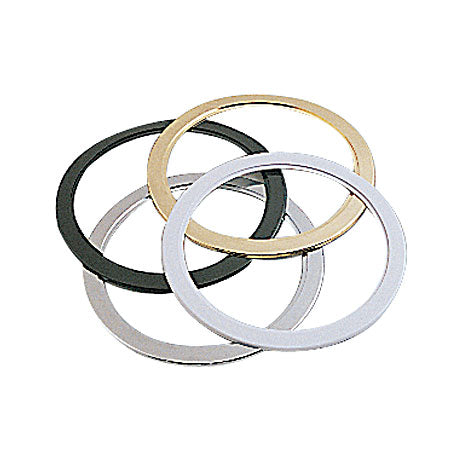Nora NOR-30B 6 inch OVSZ PLASTIC TRING 7/8 inch BLK