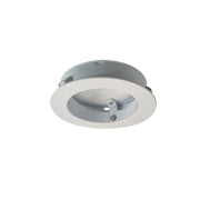 Nora NMP-ARECW Recessed Flange Accessory for Josh Adjustable, White Finish