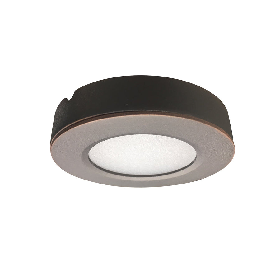 Nora NMP2-LED35BZ 24V Josh LED Puck Light, 300lm / 3500K, Bronze Finish