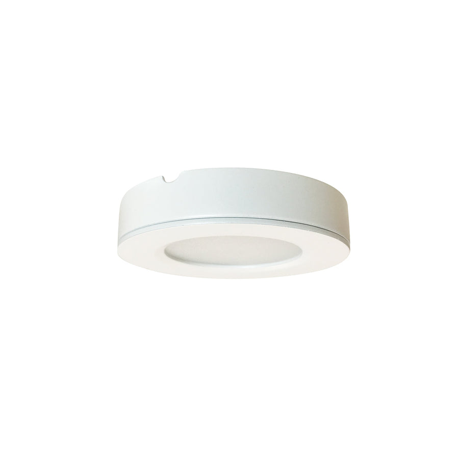 Nora NMP2-LED27W 24V Josh LED Puck Light, 300lm / 2700K, White Finish