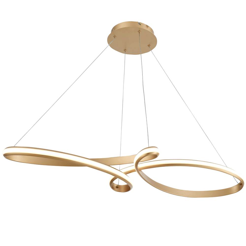 Dainolite NOL-4350LEDHP-AGB Pendant Contemporary - Aged Brass