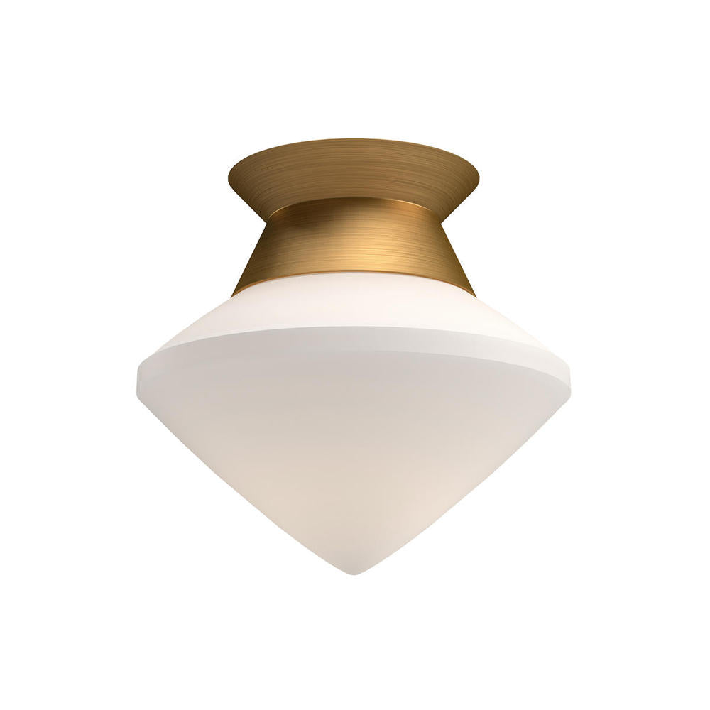 Alora Lighting NORA FM537508AGOP Flush Mount Modern - Aged Gold