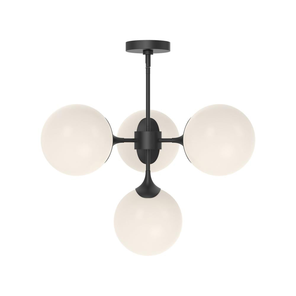 Alora Lighting NOUVEAU CH505426MBOP Chandelier - Matte Black