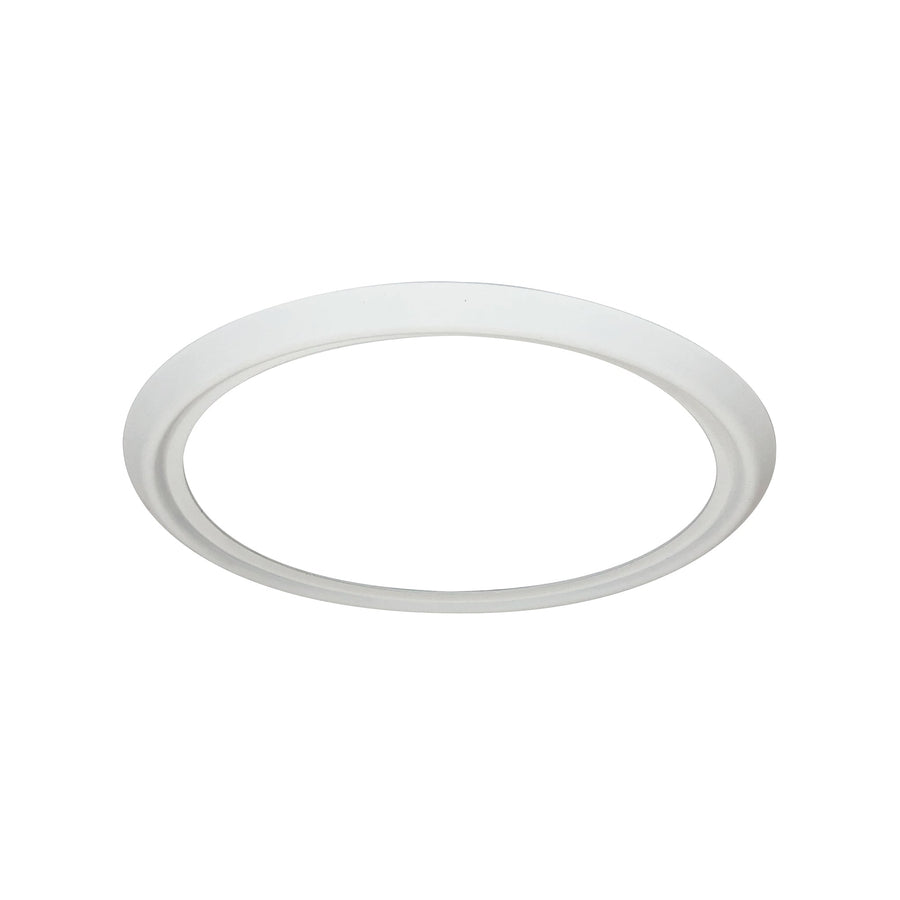 Nora NOX-56OR-W White Oversize Ring for 5 inch/6 inch Onyx