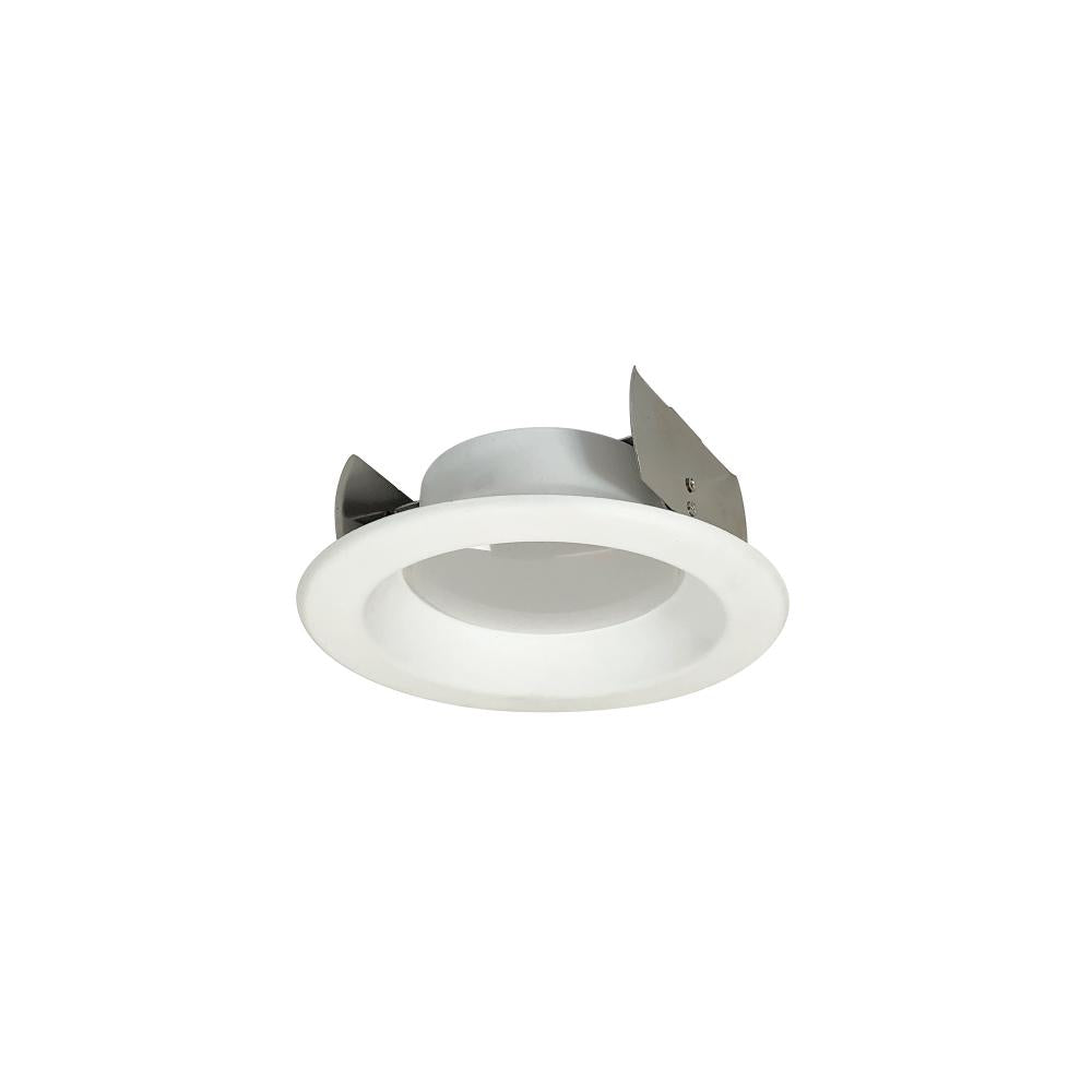 Nora Lighting NOXAC-43135WW 4 AC Onyx LED Retrofit Reflector, 700lm 10.5W, 3500K, White finish