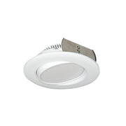 Nora NOXAC-4RGTWWW 4 inch AC Onyx Round Adjustable LED Retrofit, 800lm / 11W, Selectable CCT, White Finish
