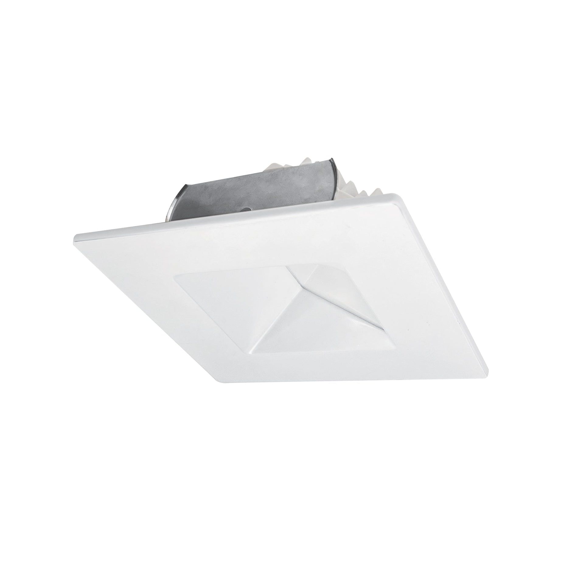 Nora NOXAC-4SWTWWW 4 inch AC Onyx Square Wall Wash LED Retrofit, 700lm / 11W, Selectable CCT, White Finish