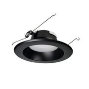 Nora NOXAC-5631TWBB 5 inch/6 inch AC Onyx LED Retrofit Reflector, Selectable CCT, 1150lm / 16.5W, Black finish