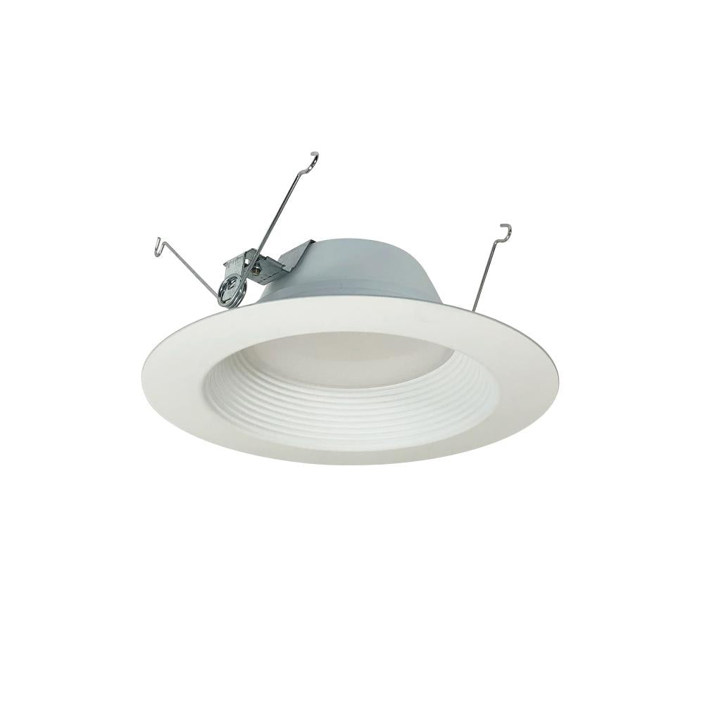 Nora Lighting NOXAC-563235WW 56 AC Onyx Retrofit, Round Baffle, 750lm, 12.5W, 3500K, 120V, White