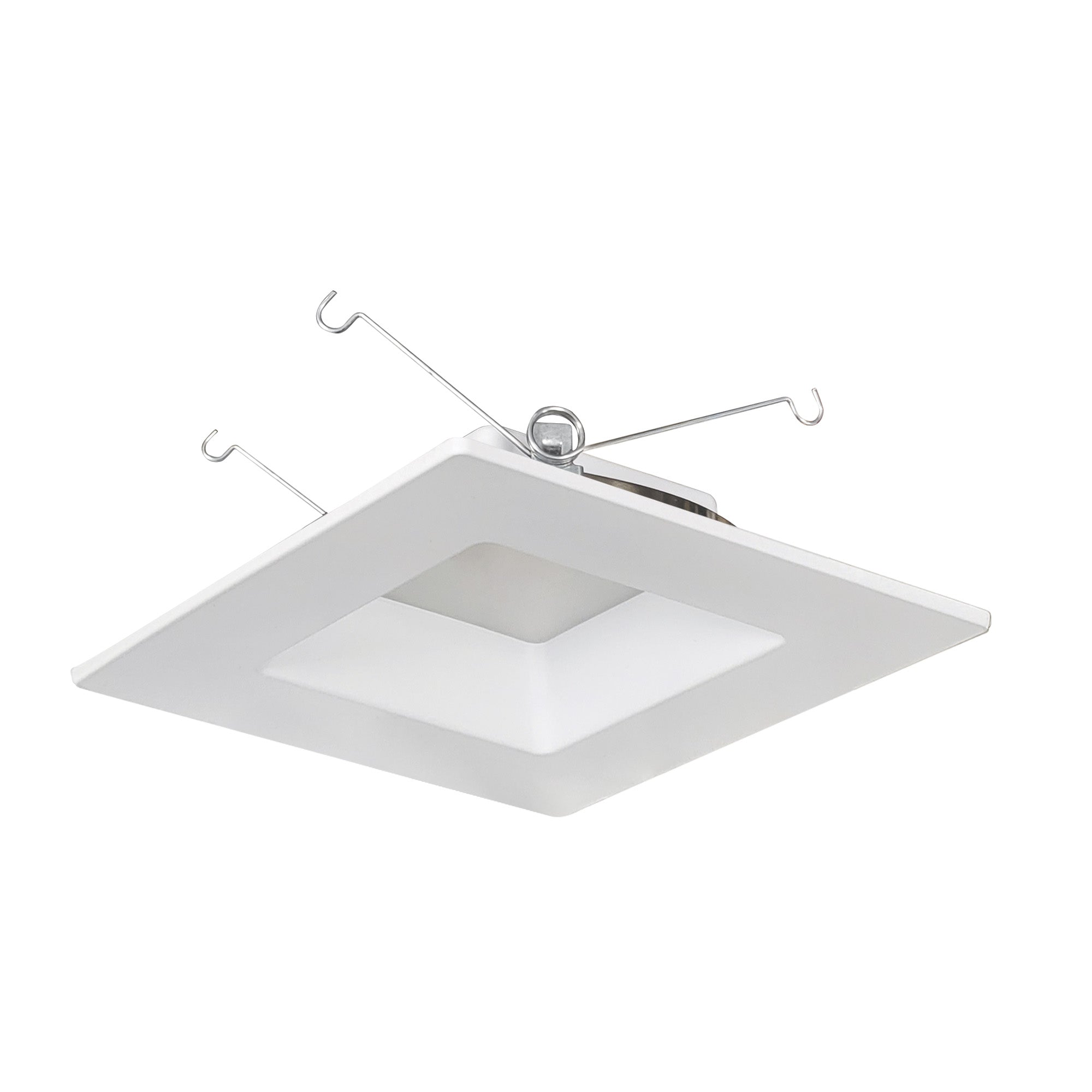 Nora NOXAC-63627WW/HL 6 inch AC Onyx Square LED Retrofit Reflector, 1100lm / 17W, 2700K, White Finish