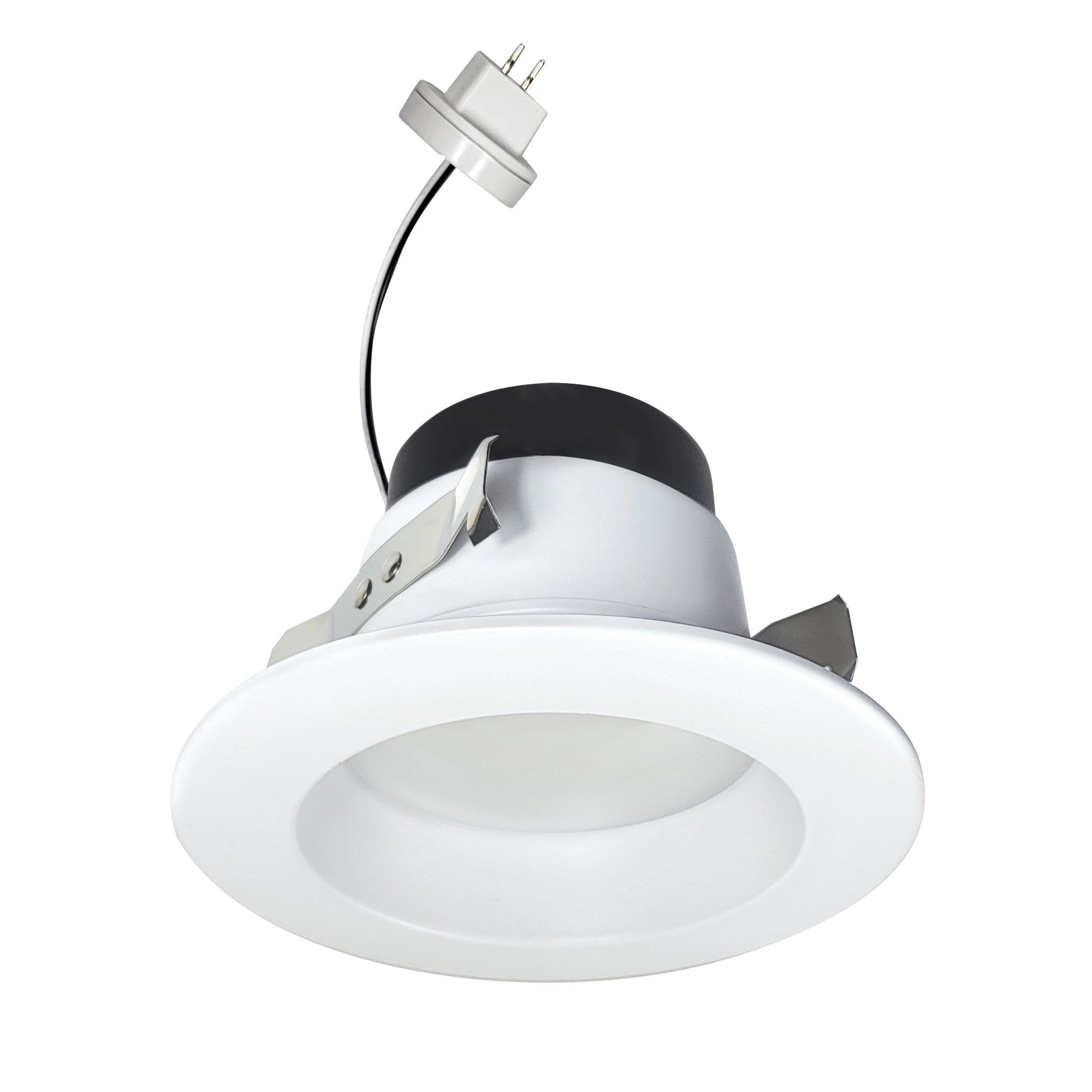 Nora NOXLV-4R1TWWW 4 inch Onyx 12Vac Retrofit Reflector, 800lm / 11W, Selectable CCT, White Finish