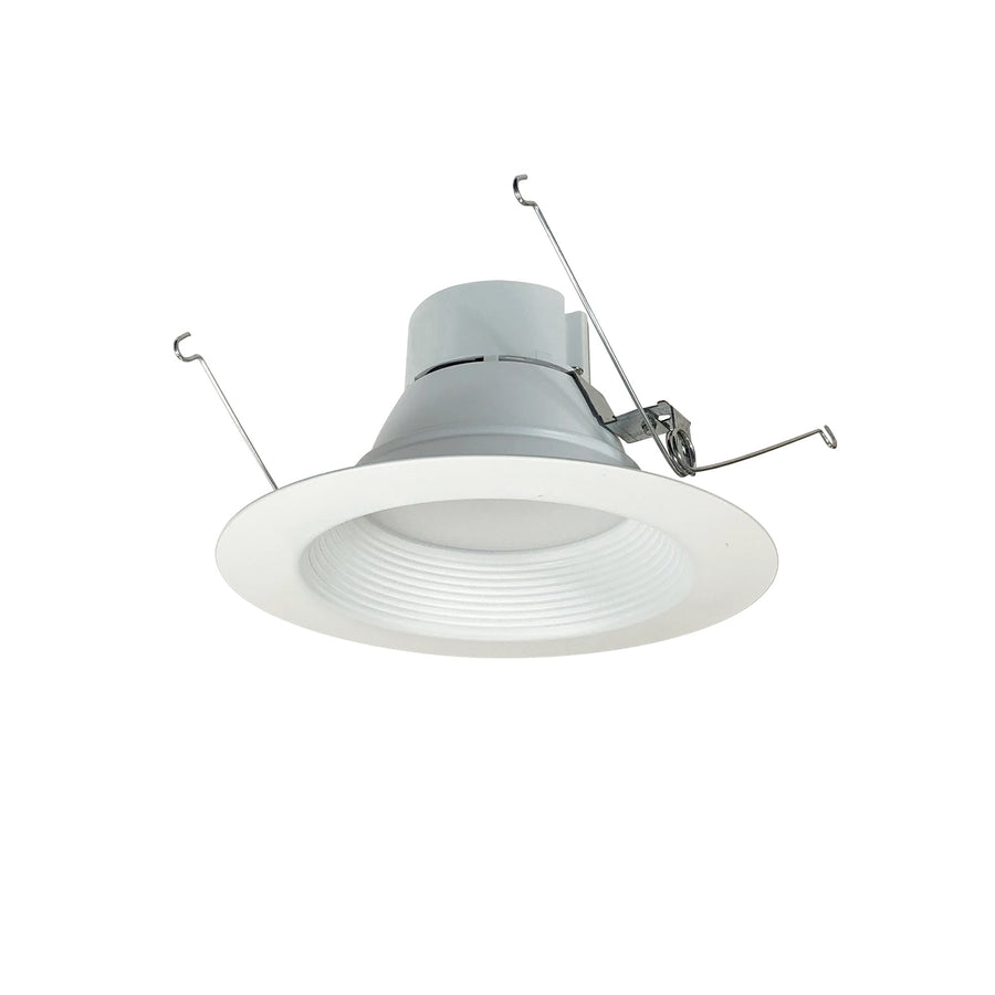 Nora NOXTW-5632WW 5 inch/6 inch Onyx TW Retrofit Baffle, 1100lm / 15.5W, Selectable CCT, White Finish