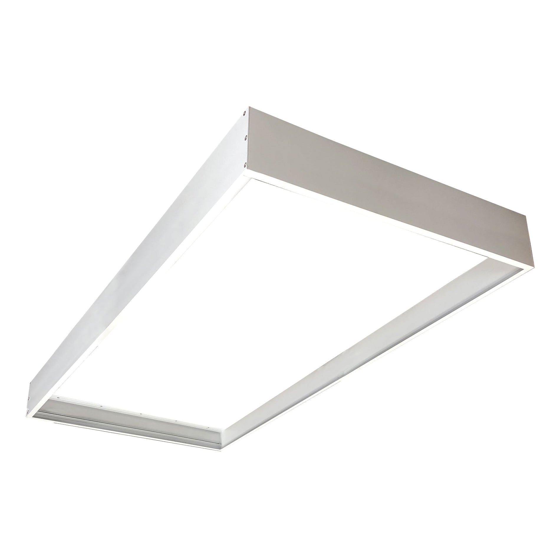 Nora NPDBL-24DDFK/W Surface Mounting Frame for 2 ftx4 ft LED Backlit Panels with Emergency