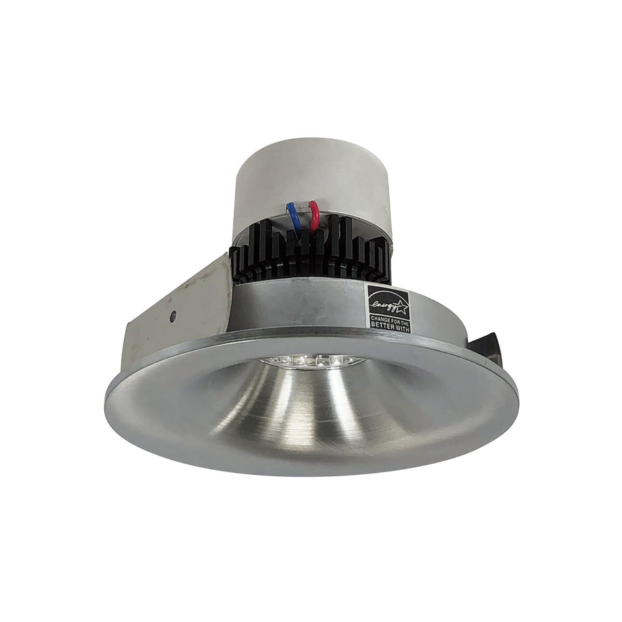 Nora NPR-4RNB30XNN 4 inch Pearl LED Round Bullnose Retrofit, 1000lm / 12W, 3000K, Natural Metal Finish