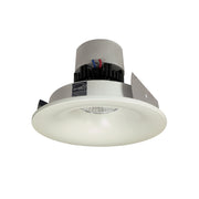 Nora NPR-4RNB40XWW 4 inch Pearl LED Round Bullnose Retrofit, 1000lm / 12W, 4000K, White Finish