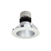 Nora NPR-4RNDCCDXHW 4 inch Pearl LED Round Retrofit Reflector, 800lm / 12W, Comfort Dim, Haze Reflector / White Flange