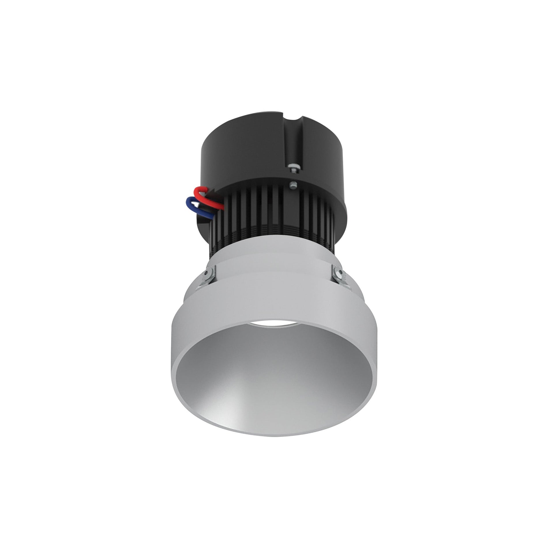 4" Pearl 120V LED Round Trimless Retrofit Downlight, 1150lm / 10W, 3000K, Haze Finish