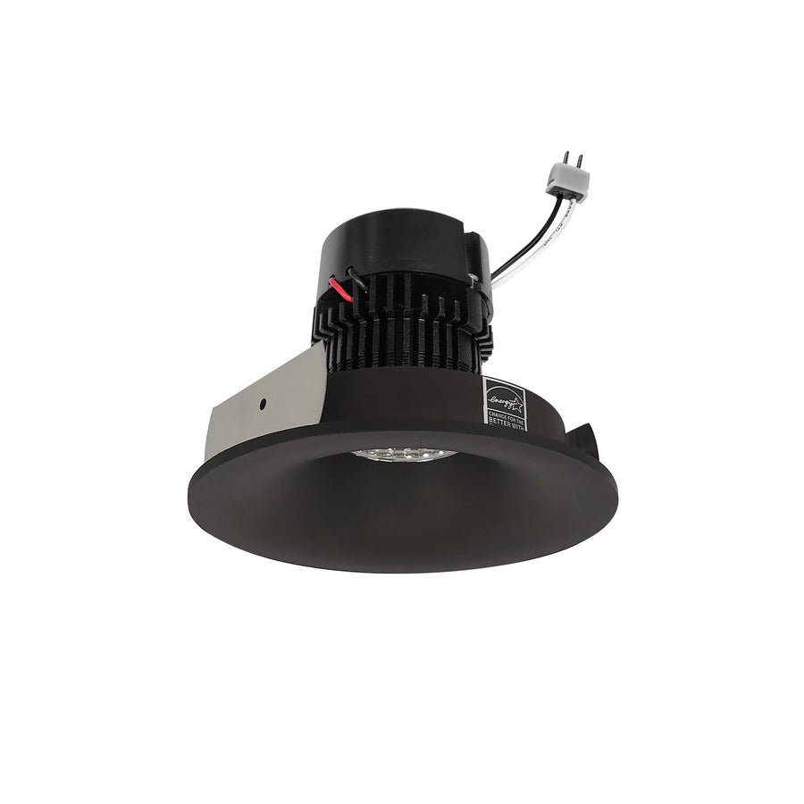Nora NPRLV-4RNB35XBZ 4 inch Pearl Low Voltage LED Round Bullnose Retrofit, 1200lm / 11W, 3500K, Bronze Finish