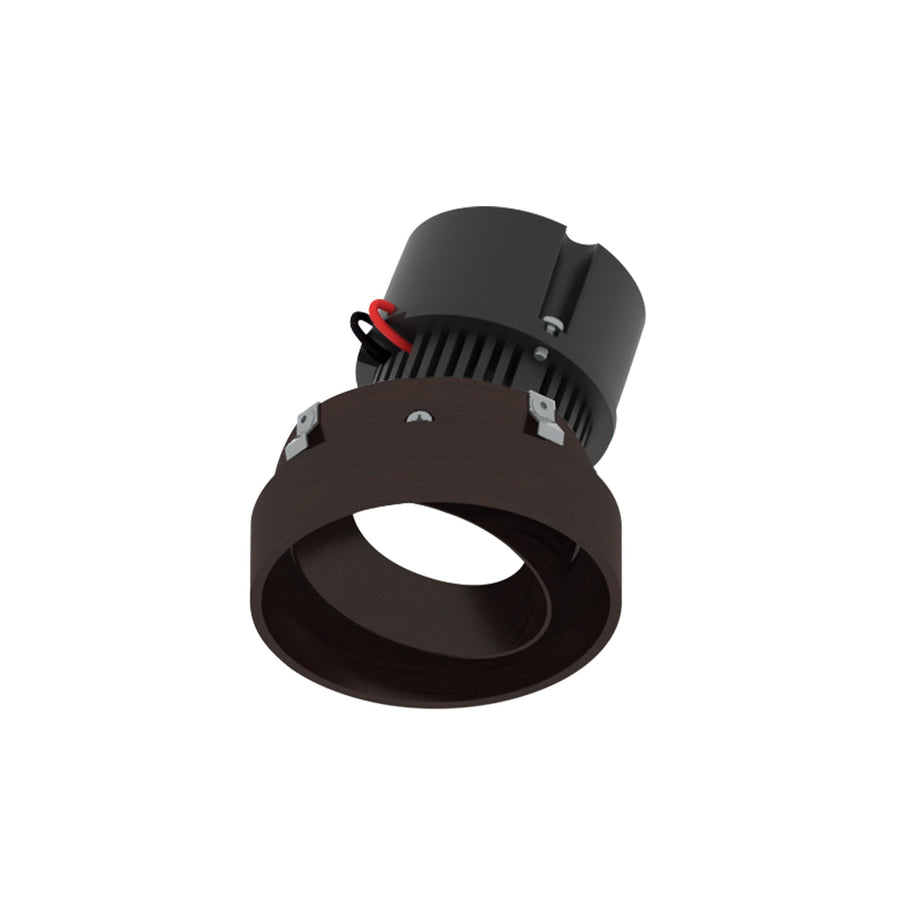 4" Pearl 12V LED Round Trimless Adjustable Retrofit, 1250lm / 10W, 3000K, Bronze Adjustable / Bronze Reflector