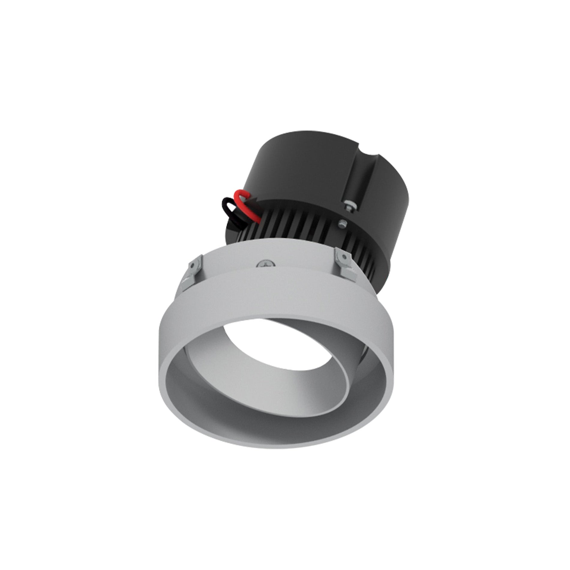 4" Pearl 12V LED Round Trimless Adjustable Retrofit, 1250lm / 10W, 4000K, Haze Adjustable / Haze Reflector