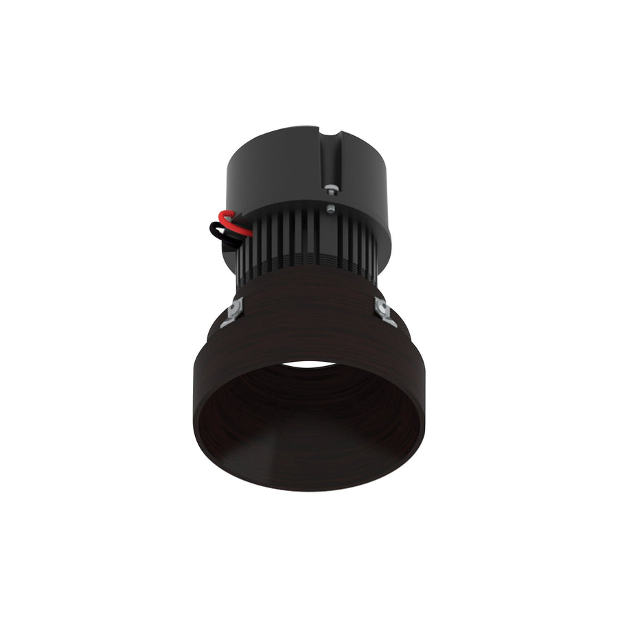 4" Pearl 12V LED Round Trimless Retrofit Downlight, 1150lm / 10W, 4000K, Bronze Finish