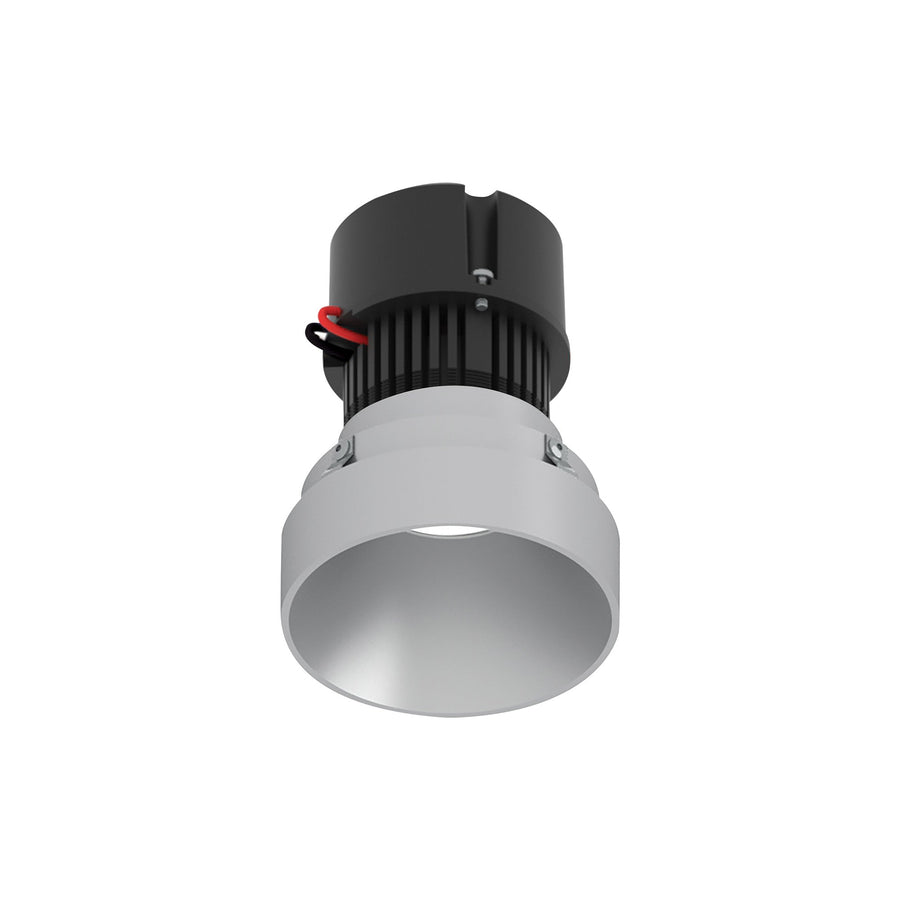 4" Pearl 12V LED Round Trimless Retrofit Downlight, 1150lm / 10W, 3500K, Haze Finish