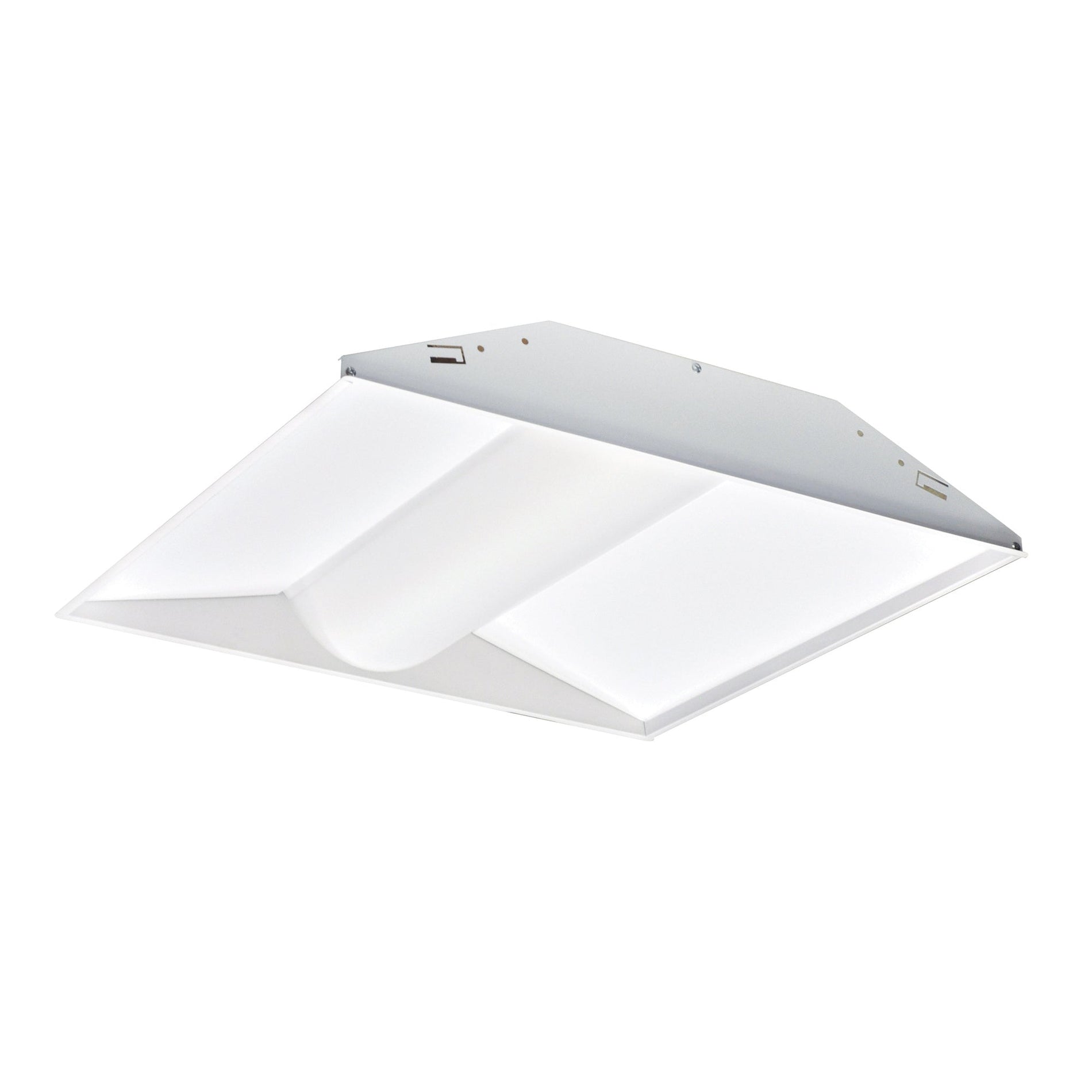Nora NPTCB-E22/50WEM 2x2 LED Center Basket Troffer, 36W, 5000K, White, w/ EM Battery