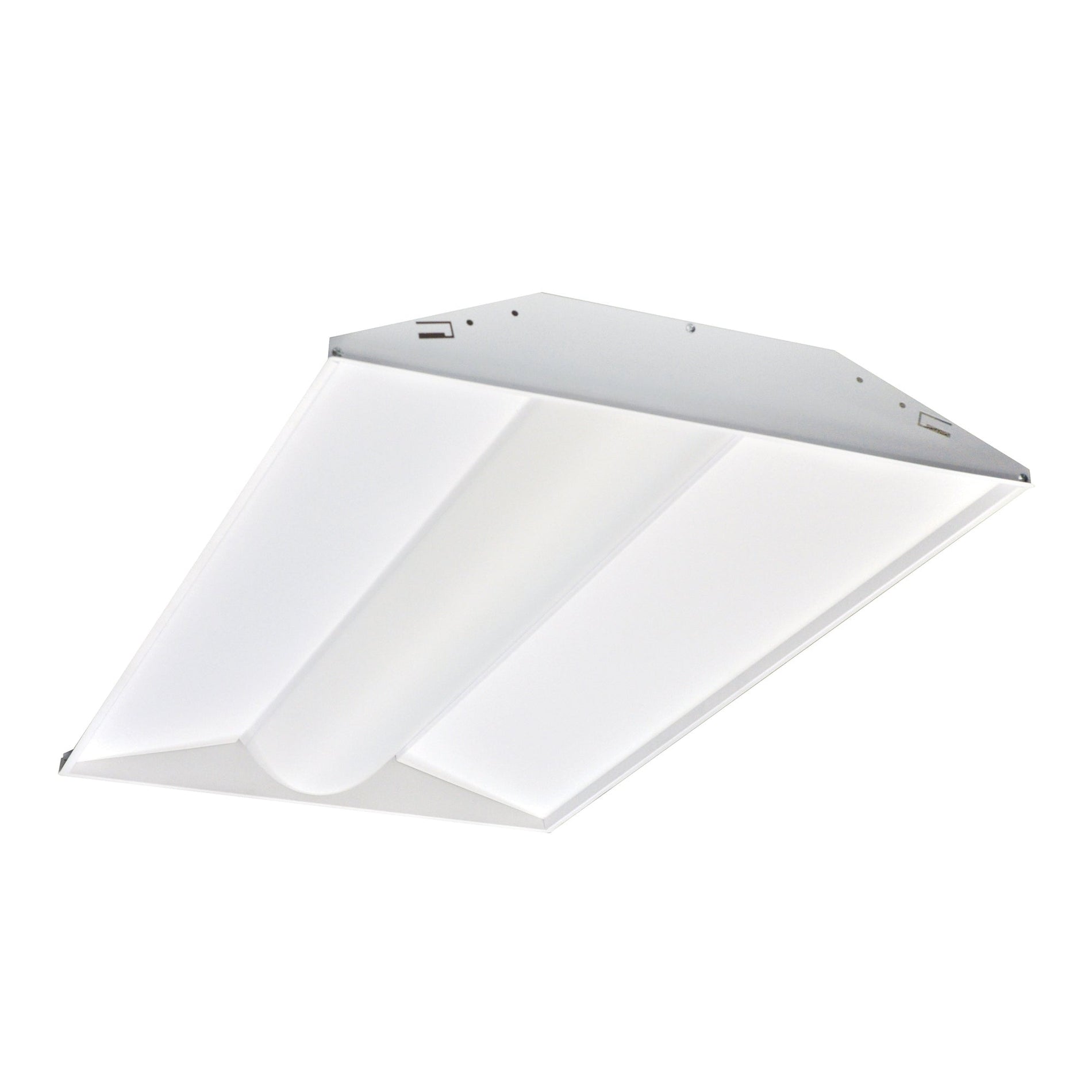 Nora Lighting NPTCB-E22/40AW — 2x2 LED Center Basket Troffer, 4000K, White
