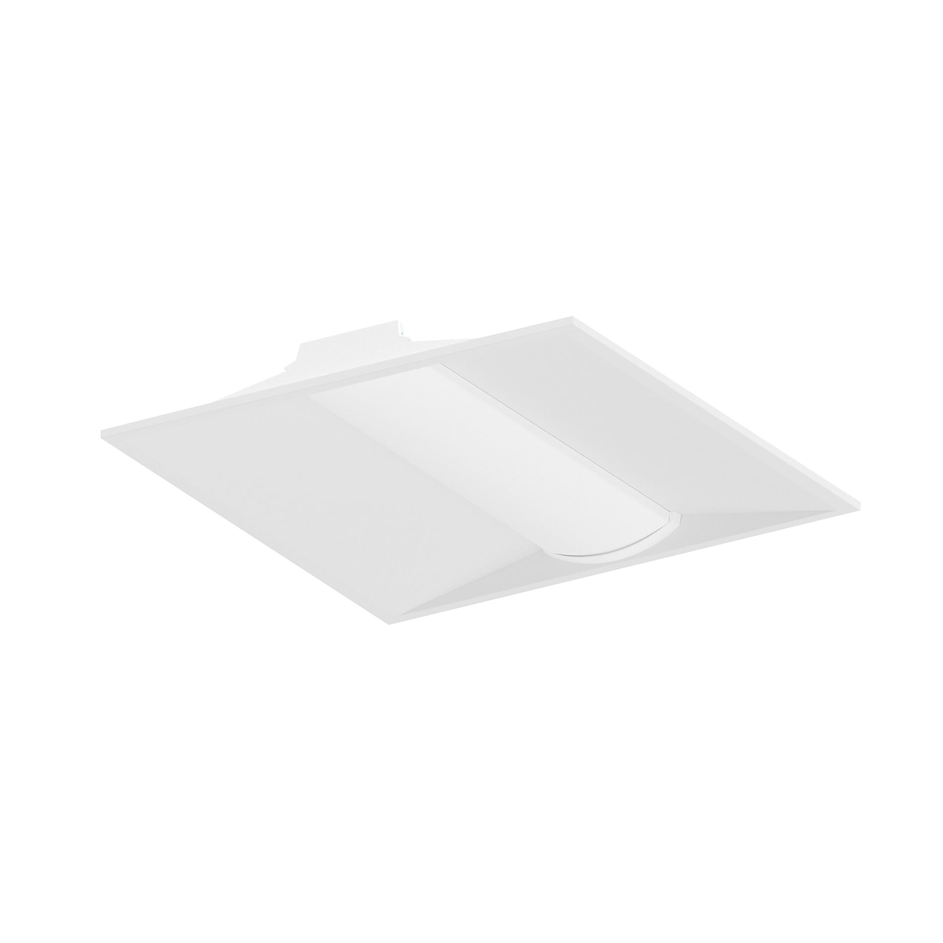 Nora Lighting NPTCBSW-22/SCW — 2'x2' LED Troffer with Selectable Wattage & CCT, White Finish (2-Pack)