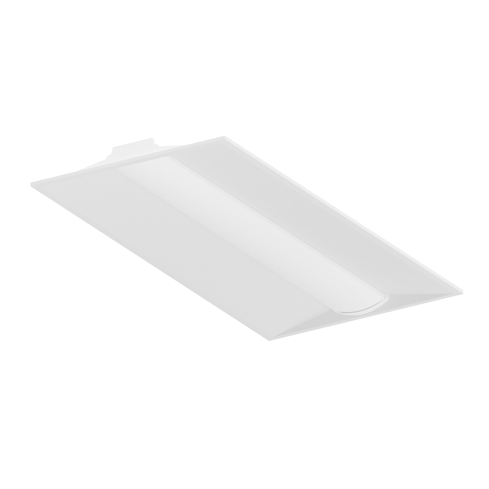 Nora Lighting NPTCBSW-24/SCW — 2'x4' LED Troffer with Selectable Wattage & CCT, White Finish (2-Pack)