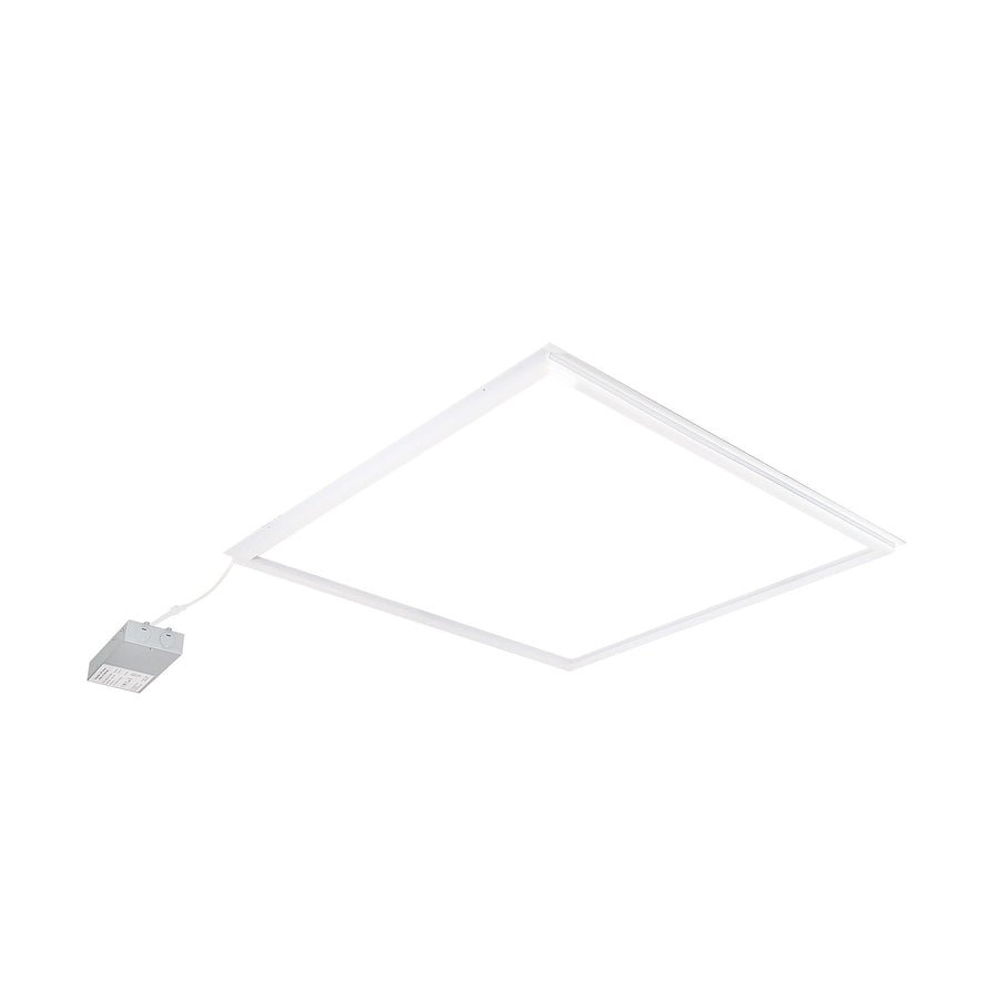 Nora NPTPSW-E22/345W 2 ftx2 ft LED Frame Light with Selectable Lumens & CCT, White Finish