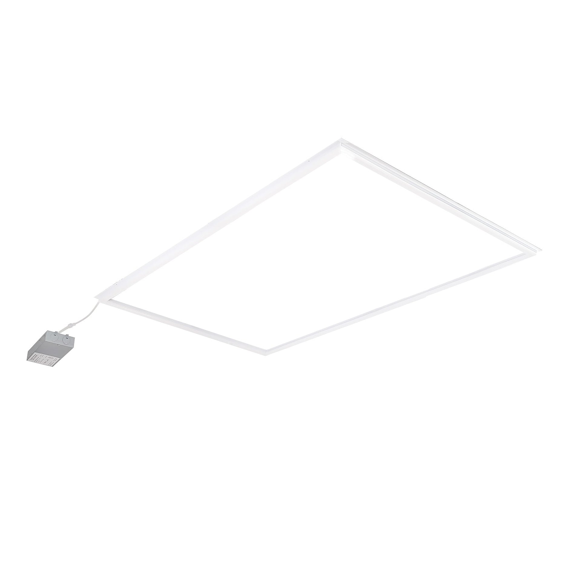 Nora NPTPSW-E24/345W 2 ftx4 ft LED Frame Light with Selectable Lumens & CCT, White Finish
