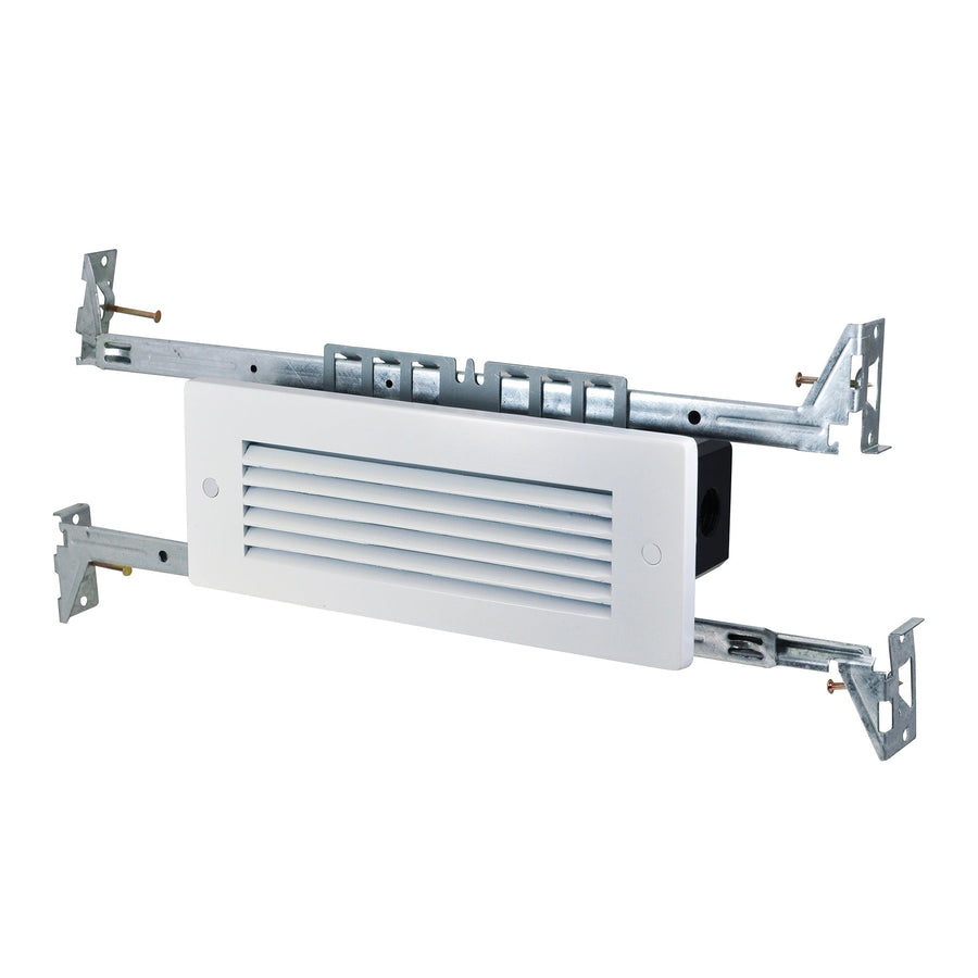 Nora NRA-6301 Brick LED Step Light 24-1/2 inch Adjustable Hanger Bar Kit, Includes 2 Bars, 2 Mounting Brackets & 4 Screws