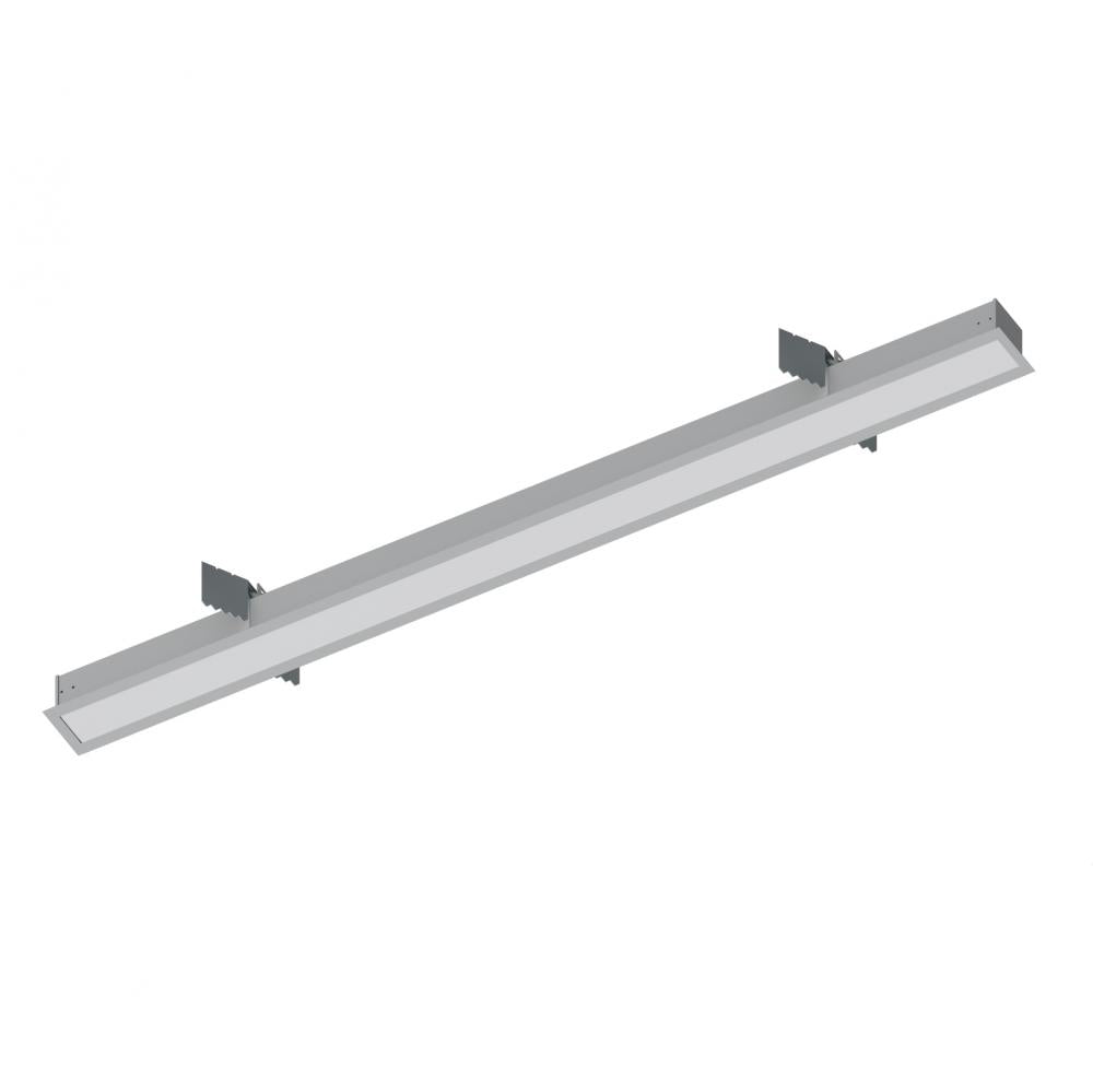 4' L-Line LED Recessed Linear, 4200lm / 3000K, Aluminum Finish light