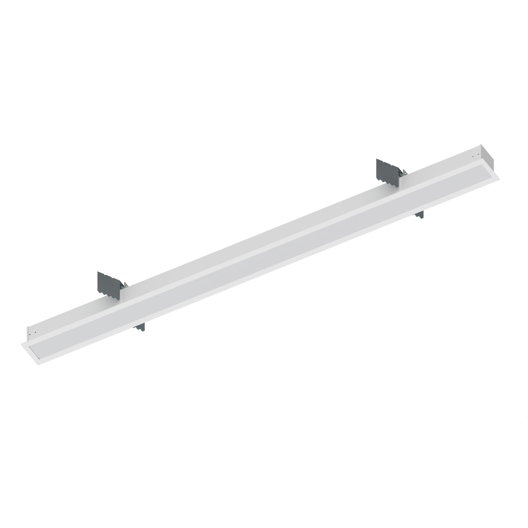 Nora NRLIN-41030W 4 ft L-Line LED Recessed Linear, 4200lm / 3000K, White Finish
